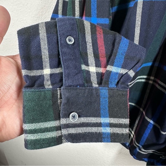 Scotch & Soda 100% Cotton Plaid Flannel Long Sleeve Button Down Shirt XXL EUC - Picture 6 of 11